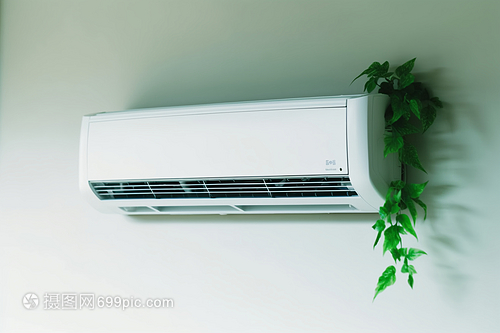 墙壁上的空调